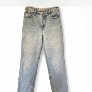 Abercrombie & Fitch Blue the 90s Street ultra high-rise Jean